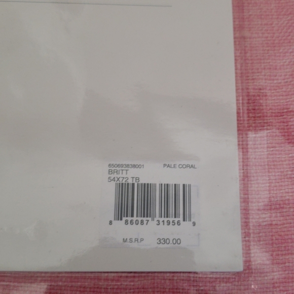 Ralph Lauren Home Meadow Lane Britt Linen Throw - Picture 5 of 8